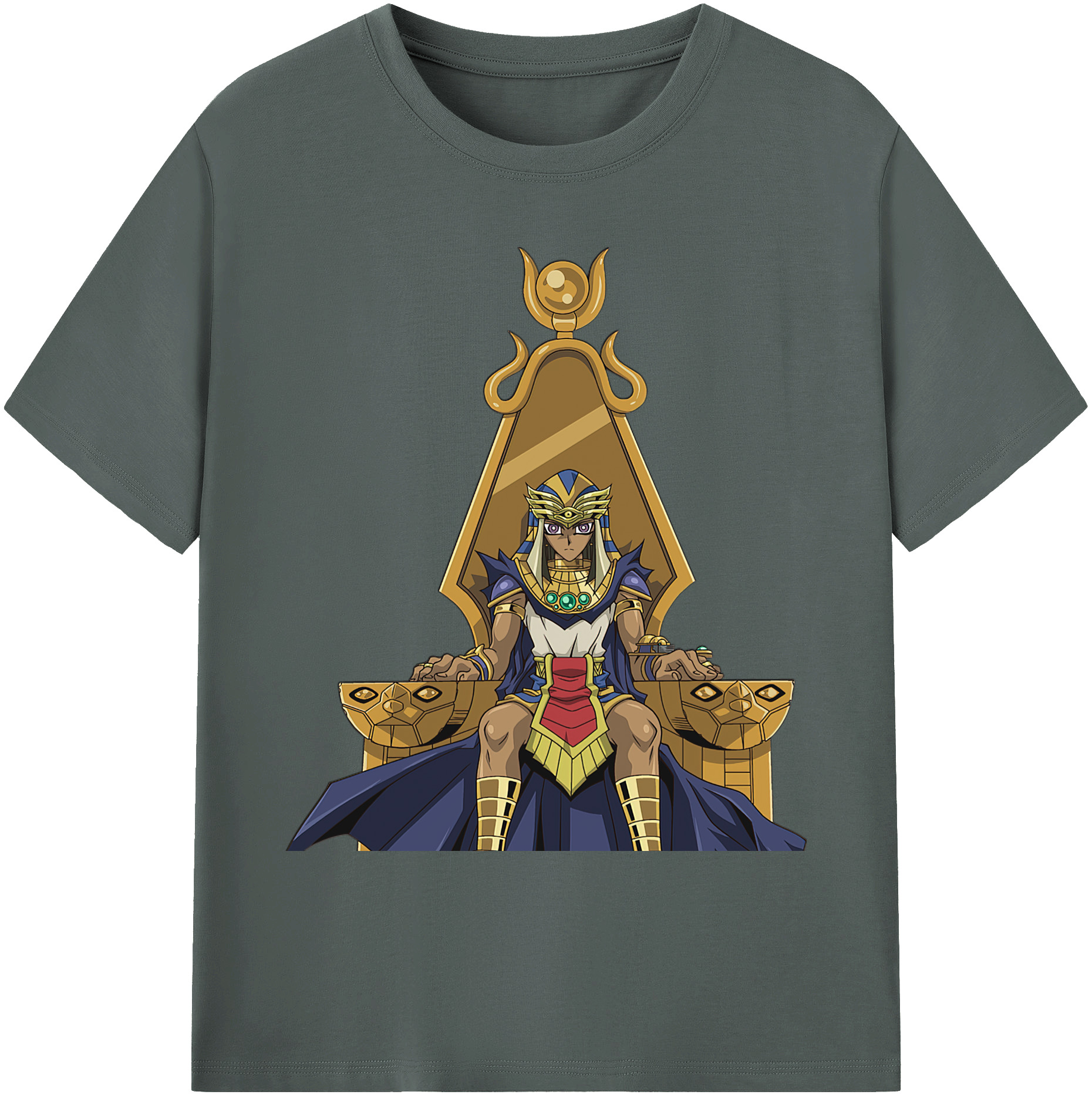 （画像用） 遊☆戯☆王 Yu-Gi-Oh! 綿100％ メンズ半袖Tシャツ｜肌触りやわらか＆通気性